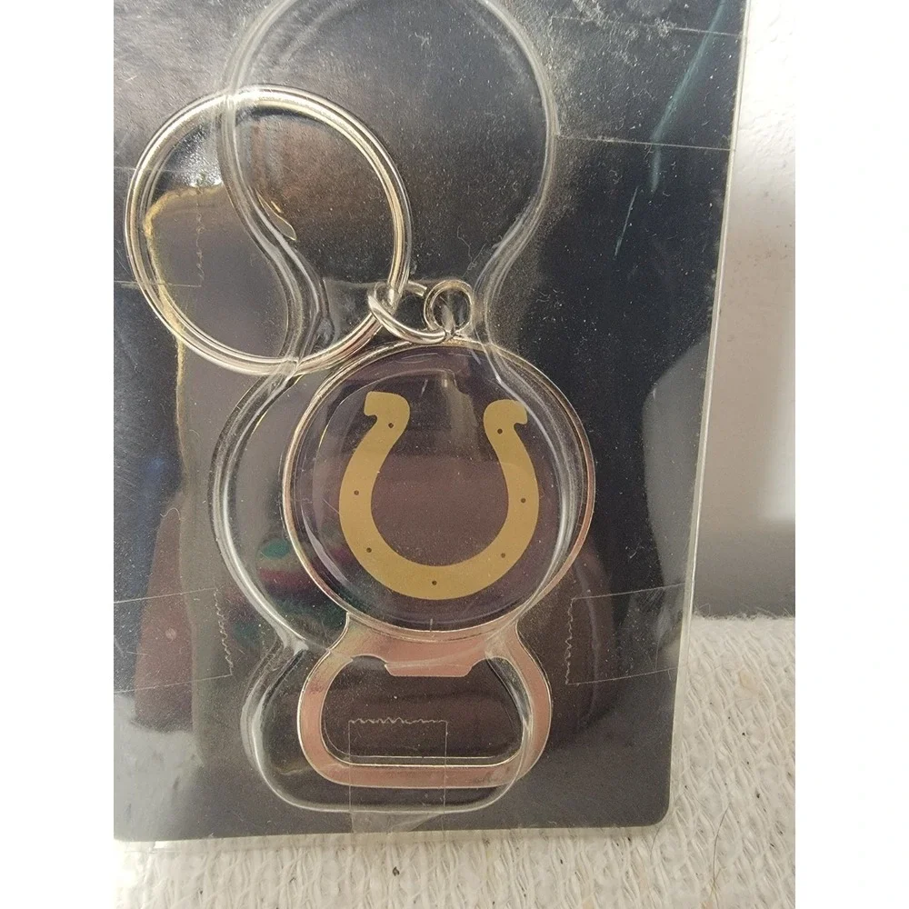 Indianapolis Colts Bottle Opener Keychain Key Ring NFL Great American Products